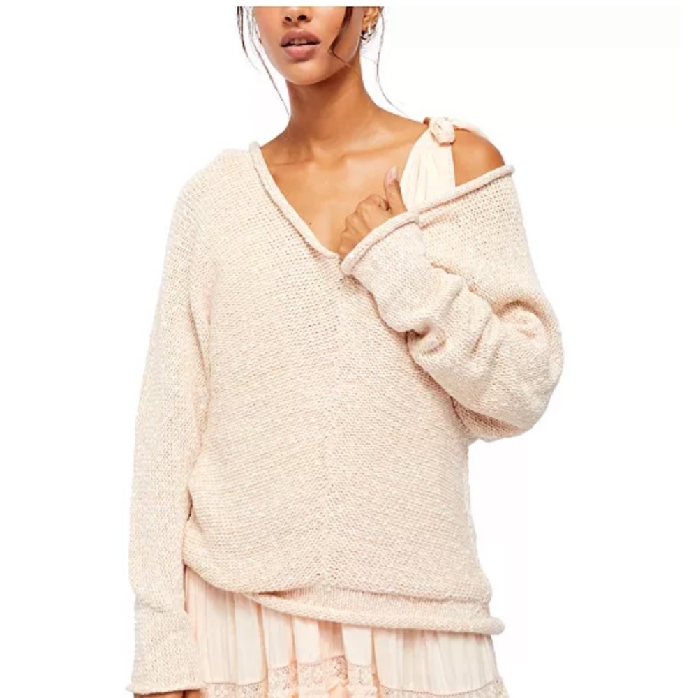 Free people pull over sweater women’s XS, like new!